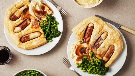Vegan Toad in the hole